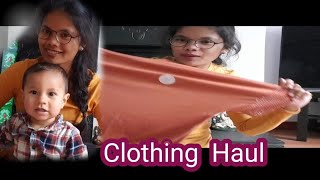 Clothing Haul from New look and Tesco (with my son)