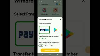 Earn  ₹10/-Rs Paytm Cash | Best Money Earning Apps Tamil | Paytm Cash Earning Apps Tamil | #Short