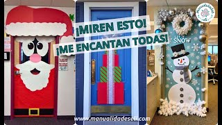 Las Mejores Ideas De Decoración Para La Puerta En Navidad