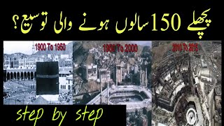 History expension of haram Sharif last 150years?