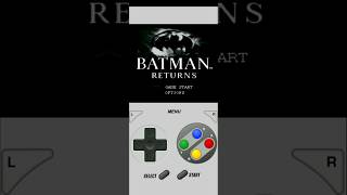 Batman Returns Super Nintendo [1992] #emulator #snes #oldgames #retrogaming #gameplay