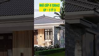 Không Thể Chê Vào Đâu - Mẫu Nhà Cấp 4 Mái Nhật 3 Phòng Ngủ #nhacap4 #nhàcấp4đẹpnhất