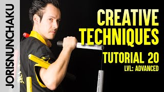 Nunchaku freestyle tutorial 20 | Creative Techniques | LVL: Advanced | Joris vd Berg