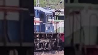 Rare WDM2G engine. Indian railway made only 2 units. #wdm3atrainvideos #indainrailway #locomotive