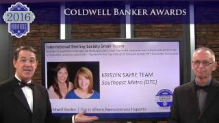 Awards 2016 - Sterling Society Team - Krislyn Sayre Team