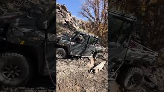 EXTREME Off Road Recovery for a Dirt Bike with our Recovery Side by Side! #sxs #part1 #offroad4×4