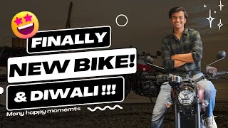 Finally New bike delivery and Diwali celebrations😍😎 | Vlog 108 |  @ll_OnTwoWheels_ll ​