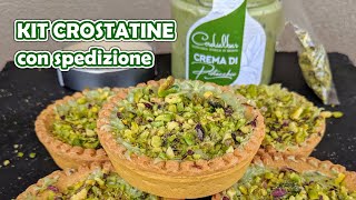 KIT Crostatine al Pistacchio - pronte in 1 minuto