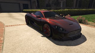 Cars of GTA V Expanded & Enhanced 4K: Ocelot XA-21, Jaguar C-X75