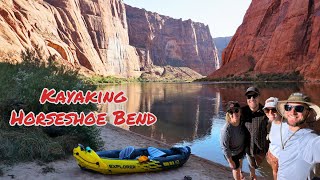 Overnight Kayak Trip Through Horseshoe Bend | On The Colorado River in Page Arizona