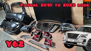 Patrol Y62 2010 to 2023 look body kit conversion