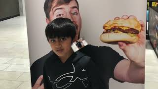 Neel's dream come true#mrbeast  burger