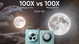 Honor Magic 6 Pro vs Huawei Mate 60 Pro Zoom Test 100X vs 100X