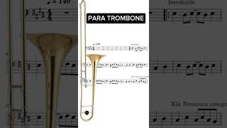 PLAYBACK PARA TROMBONE #trombonesolo #trombone #trombones