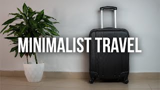 Minimalist PACKING HACKS for Light Travel (Carry On Suitcase Tips)