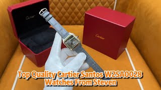 Top Quality Cartier Santos W2SA0028 Watches From Steven