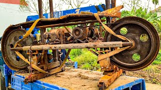 Restoring Power To A Mighty Wood Cutting Machine, Epic Repair Mission // Restoration Adventure P - 1