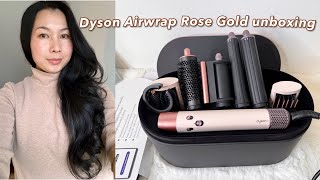 The New Dyson Aiwrap Rose Gold Unboxing