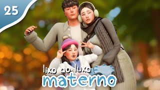 mini FÉRIAS em FAMÍLIA ✈️ l the sims 4 desafio lixo ao luxo materno