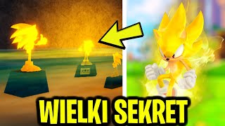 WIELKI SEKRET STATUETEK GOLDEN SONICA W SONIC SPEED SIMULATOR