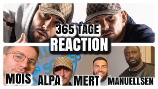 MOIS,MERT,ALPAGUN UND MANUELLSEN REAGIEREN AUF - SAMRA FEAT CAPITAL BRA - 365 TAGE