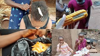 GETTING A NEW LOOK// FARMING IN A NIGERIAN VILLAGE