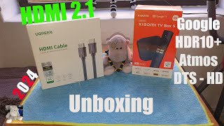 Xiaomi Tv Box 2nd Gen & Ugreen HDMI 2.1 Unboxing 2024