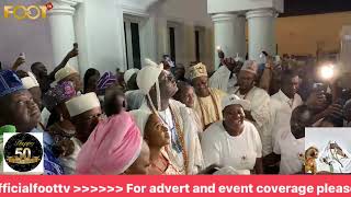 JUBILATION, FIREWORKS ROCK OONI OF IFE PALACE AS HE CLOCK 50.