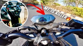 MT-15 Killer🔥New Pulsar N160 Detailed Ride Review