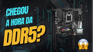 PREÇO CAIU? É A HORA de MONTAR um PC GAMER com MEMÓRIA RAM DDR5? DDR4 AINDA VALE A PENA?