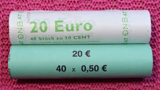 50 Cent Euro Coin Roll Hunting November 2022