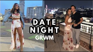 DATE NIGHT GRWM: HAIR, MAKEUP & OUTFIT | 2020