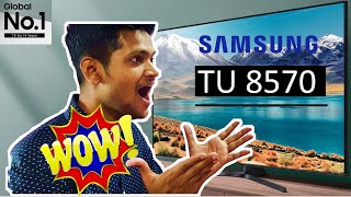 Samsung TU8570 4K Tv Launched | Ru 7470 vs Tu 8570| Crystal UHD TV | 2020 tv's