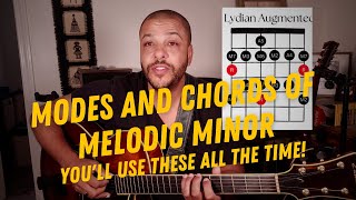 MODES AND CHORDS OF MELODIC MINOR - You'll Use These All The Time!