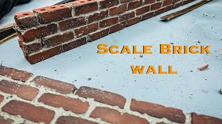 Laying Scale Bricks! New Scale RC Garage Build, Part 1