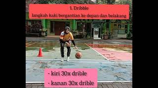 Practice Basketball "Fundamental Dribble".