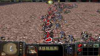 Warcraft III - "Footman x100 vs Ghoul x100"