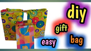 diy paper bag|how to make paper gift bag|easy origami|paper bag kesy banay ghar pr|paper craft ideas