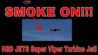 Smoking The Sky at 120mph: HSD Jets Super Viper Turbine Jet