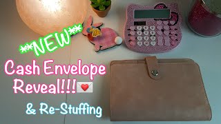 **NEW** CASH ENVELOPE Reveal | Re-Stuffing 💌