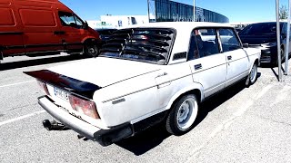 Ladaan ducktail yms. | Nastojen irrotus porakoneella | Lada 1200S, Osa 14