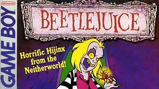 Beetlejuice Full Gameplay Walkthrough (Gameboy Longplay)