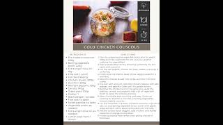 Cold Chicken Couscous