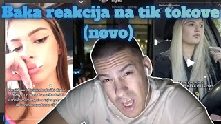 BAKA REAKCIJA NA NOVE TIK TOKOVE😂#bakaprase #bakasepra #tiktok