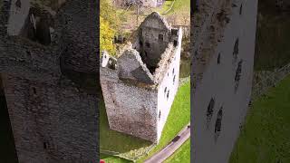 Autumn's Majesty - Newark Castle, Scottish Borders - DJI AIR3 4K 60fps SHORT