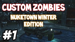 Custom Zombies: Nuketown Winter Edition Ep.1 w/JB & Byte (World at War)