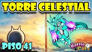 TORRE CELESTIAL PISO 41 Y SUFRIMIENTO EN EL 42 XD | Heavenly Tower (Floor 41) | The Battle Cats