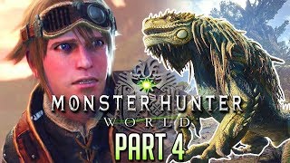 The Great Jagras! - Monster Hunter World Playthrough! (Part 4)