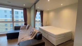 Studio flat to rent in Townmead Road, Imperial Wharf, SW6 | Benham and Reeves