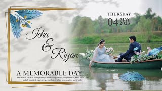 A MEMORABLE DAY IN OUR WEDDING ICHA & RIYAN || 04-MAY-2023 || KORPRI - SUMENEP